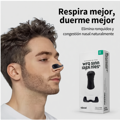 Clip Magnético Antirronquidos™ — Respirá mejor y dormí sin interrupciones
